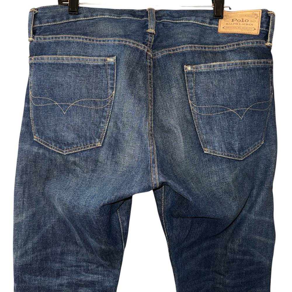 Polo Ralph Lauren Hampton Relaxed Straight Leg Jeans men’s sz 36 x 30 - Picture 7 of 14